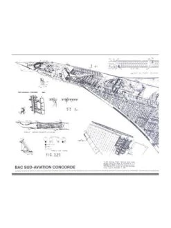 6 Couteaux De Table - Origine Concorde -BOUTIQUE AERO 6 couteaux de table origine concorde 3