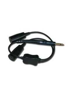 Adaptateur APcom Pour Deux Casques Sol Vers Jack Mâle Casque Sol