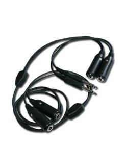 Adaptateur Pour Deux Casques Doubles Jacks Aviation Sur Prises Simples Avion