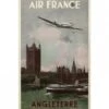 Affiche Air France « Angleterre » - 50 X 70 Cm -BOUTIQUE AERO affiche air france angleterre petit modele