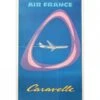 Affiche Air France « Caravelle » - 60 X 80 Cm -BOUTIQUE AERO affiche air france caravelle