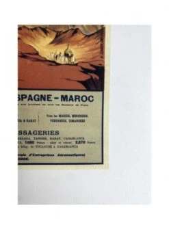 Affiche Air France « Lignes Aériennes Latécoère » - 30 X 40 Cm -BOUTIQUE AERO affiche air france latecoere 1