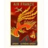Affiche Air France « Orient Extrême Orient » - 50 X 70 Cm -BOUTIQUE AERO affiche air france orient extreme orient 50 x 70 cm