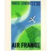 Affiche Air France « Paris Londres » - 60 X 80 Cm -BOUTIQUE AERO affiche air france paris londres en 1h30
