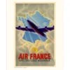 Affiche Air France « Vers Des Ciels Nouveaux » - 50 X 70 Cm -BOUTIQUE AERO affiche air france vers des ciels nouveaux 50 x 70 cm