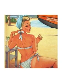 Affiche Catalina Island - Romain HUGAULT - 70 X 50 Cm -BOUTIQUE AERO affiche catalina islande romain hugault 70 x 50 cm 2