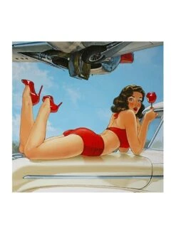 Affiche Pomme D'amour - Romain HUGAULT - 50 X 70 Cm -BOUTIQUE AERO affiche pomme d amour romain hugault 50 x 70 cm 2