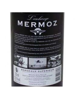 Archange De Mermoz - Bordeaux Supérieur -BOUTIQUE AERO archange de mermoz 2016 bordeaux superieur 2