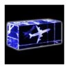 Bloc De Verre Airbus A340 (30 X 30 X 70 Mm) -BOUTIQUE AERO bloc de verre a340 30x30x70 mm