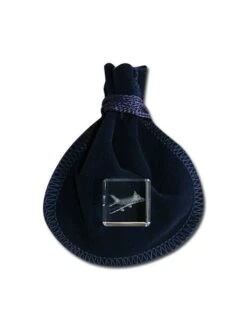 Bloc De Verre Airbus A380 (20 X 20 X 20 Mm)