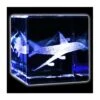 Bloc De Verre Airbus A380 (50 X 50 X 50 Mm) -BOUTIQUE AERO bloc de verre a380 50x50x50 mm