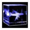 Bloc De Verre Airbus A380 (60 X 60 X 60 Mm) -BOUTIQUE AERO bloc de verre a380 60x60x60 mm