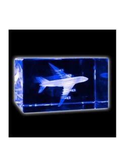 Bloc De Verre Airbus A380 (70 X 70 X 120 Mm)
