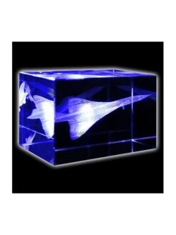 Heller Bloc De Verre Concorde (50 X 50 X 80 Mm)