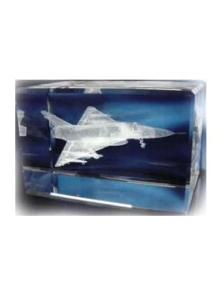 Bloc De Verre Mirage 2000 (50 X 50 X 80 Mm)