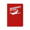 Bloc-notes Remember Before Flight