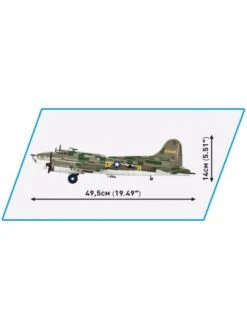 Boeing™️ B17F Flying Fortress™️ Memphis Belle - COBI -BOUTIQUE AERO boeing b17f flying fortress memphis belle cobi 4