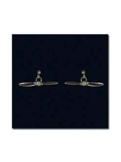 Boucles D'oreilles Nickel Hélice