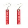 Boucles D'oreilles Remove Before Flight -BOUTIQUE AERO boucles d oreilles remove before flight