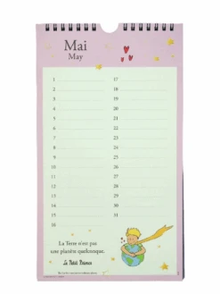 Calendrier Anniversaire Le Petit Prince -BOUTIQUE AERO calendrier anniversaire le petit prince 2