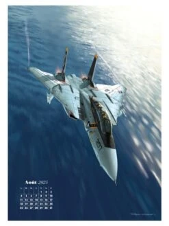 Calendrier Tomcat F14 2025 Par Romain HUGAULT -BOUTIQUE AERO calendrier tomcat f14 2025 par romain hugault 2