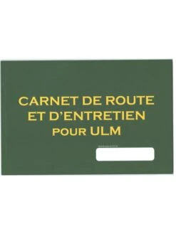 Carnet De Route Et D'entretien Pour ULM -BOUTIQUE AERO carnet de route et d entretien pour ulm 2