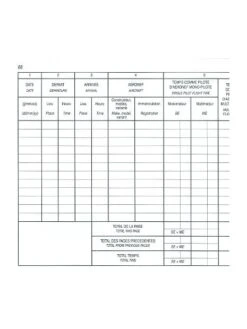 Carnet De Vol Avion DGAC UE 1178/2011 -BOUTIQUE AERO carnet de vol avion d g a c u e 1178 2011 2