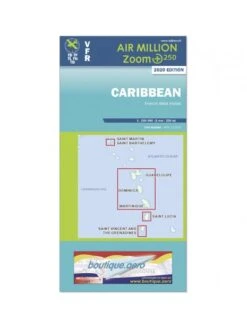 Carte 2020 1/250 000e Caribbean - Air Million Zoom