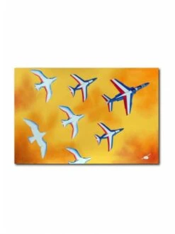 Carte Postale Jean-Pierre CONDAT « L'Alpha Et L'Omega » - 20 X 15 Cm