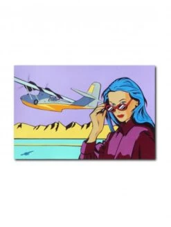 Carte Postale Jean-Pierre CONDAT « Usual Suspects-Miss Lizzy » - 20 X 15 Cm