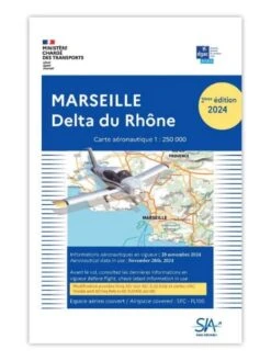 Carte SIA 2024 - 2e édition - 1/250 000e Marseille Delta Du Rhône - Version PAPIER