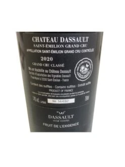 Château Dassault - 2020 - Saint-Emilion Grand Cru Classé -BOUTIQUE AERO chateau dassault 2014 saint emilion grand cru classe 2