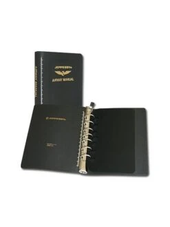 Classeur Jeppesen Airway Manual Cuir BB-1