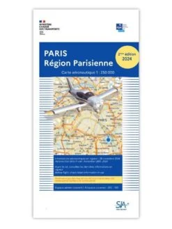 Carte SIA 2024 - 2e édition - 1/250 000e Région Parisienne - Version PAPIER
