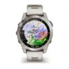 Montre Connectée Garmin D2 Mach 1 - Boîtier Acier, Cadran Noir, Bracelet Acier