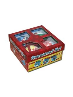 Décoration De Noël En Plastique - Lot De 4 Boules De Noël -BOUTIQUE AERO decoration de noel en plastique lot de 4 boules de noel 11