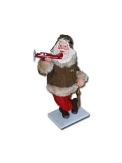Figurine Père-Noël Aviateur