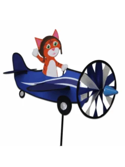 Girouette Décorative Chat Orange Pilote 48 Cm -BOUTIQUE AERO girouette decorative chat orange pilote 48 cm 2