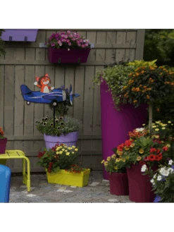 Girouette Décorative Chat Orange Pilote 48 Cm -BOUTIQUE AERO girouette decorative chat orange pilote 48 cm 3