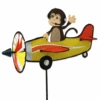 Girouette Décorative Singe Pilote 48 Cm