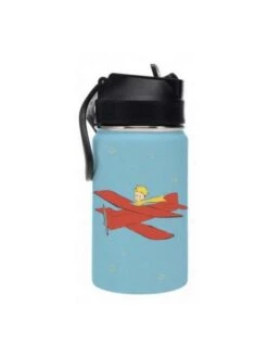 Gourde Le Petit Prince - Avion - Bleu