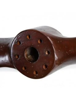 Hélice Or Et Rouge - 70 Cm -BOUTIQUE AERO helice de decoration or et rouge 70 cm 4