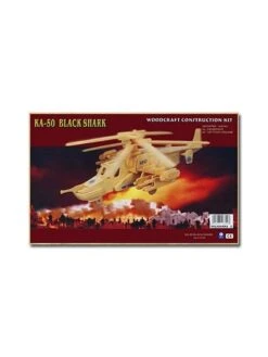 Hélicoptère KA50 En Bois à Monter