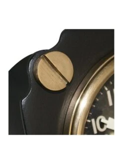 Horloge De Bureau Style Altimètre - Aluminium Et Laiton -BOUTIQUE AERO horloge de bureau style altimetre aluminium et laiton 5