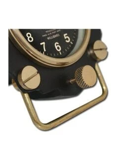 Horloge De Bureau Style Altimètre - Aluminium Et Laiton -BOUTIQUE AERO horloge de bureau style altimetre aluminium et laiton 6