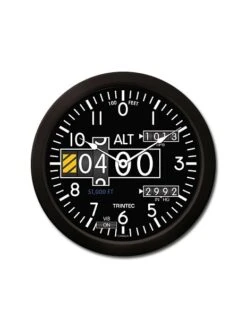 Horloge Murale Trintec Style Altimètre Moderne