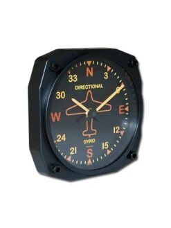 Horloge Murale Trintec Style Gyroscope Directionnel Ancien