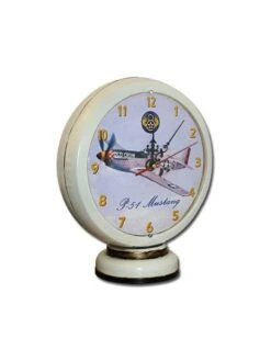 Horloge Sur Socle P51 Mustang -BOUTIQUE AERO horloge sur socle p51 mustang 1