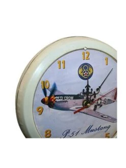 Horloge Sur Socle P51 Mustang -BOUTIQUE AERO horloge sur socle p51 mustang 2