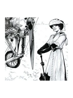 Illustration Blériot XI - Extérieur -BOUTIQUE AERO illustration bleriot xi exterieur 2